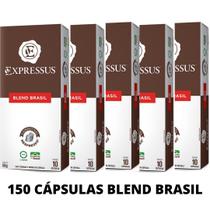 Kit c/150 Cápsulas de Café Expressus Origens Brasileiras - Blend Brasil - EXPRESSUS KAKAW
