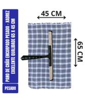 Kit C/ 15un Pano De Chão Encorpado Xadrez Grande - Neves - Pesado 95g 45x65cm Kit C/ 15un Pano De Chão Encorpado Xadrez Grande - Neves - Pesado 95g 45x65cm