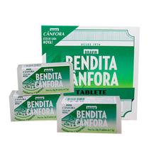 Kit C/ 16 Bendita Cânfora Cada Estojo C/ 8 Tablete De 3,5g