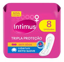 Kit c/ 2 Absorvente Externo Intimus Tripla Protecao Suave