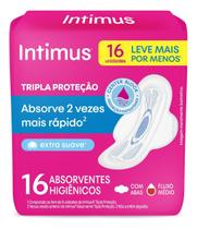 Kit c/ 2 Absorvente Externo Tripla Protecao Suave C/ Abas
