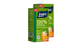 Kit c/ 2 Adoçante Líquido Linea Stevia s/ Gluten 60ml