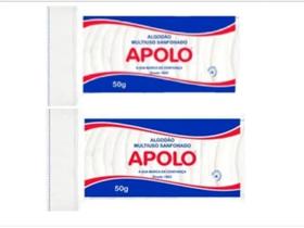 Kit c/2 Algodão Apolo Sanfonado 50g ZipLock Kit c/2 Algodão Apolo Sanfonado 50g ZipLock