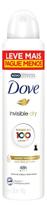 Kit c/ 2 Antitranspirante Dove Invisible Dry 250 ml