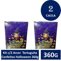 Kit c/2 Arcor Tortuguita Confeitos Halloween 360g Kit c/2 Arcor Tortuguita Confeitos Halloween 360g