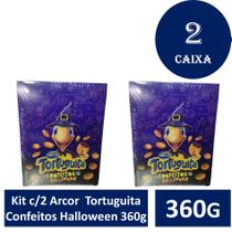 Kit c/2 Arcor Tortuguita Confeitos Halloween 360g