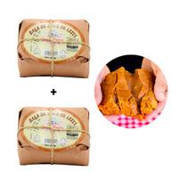 kit c/2 Bala de Doce De Leite Cremoso Embrulhada 400g
