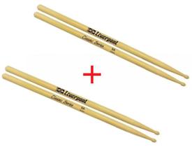Kit C/2 Baquetas / Classic Series / 5A / ponta em MADEIRA / LIVERPOOL Kit C/2 Baquetas / Classic Series / 5A / ponta em MADEIRA / LIVERPOOL