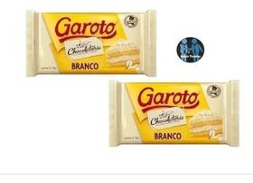 Kit C/2 Barras Chocolate Garoto Cobertura Branco 2,1kg Kit C/2 Barras Chocolate Garoto Cobertura Branco 2,1kg