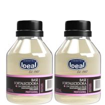 Kit C/2 Base Ideal Fortalecedora Profissional 100ml Kit C/2 Base Ideal Fortalecedora Profissional 100ml