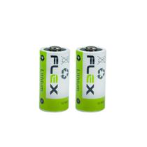 Kit C/2 Baterias Pilha Sensor Infra Lithium Photo Cr123a 3v