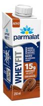 Kit c/ 2 Bebida Lactea Cappuccino Parmalat Wheyfit 250ml