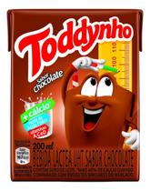 Kit c/ 2 Bebida Lactea UHT Chocolate Toddynho 200ml