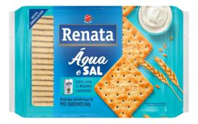 Kit c/ 2 Biscoito Agua e Sal Renata Pacote 360g