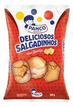Kit c/ 2 Biscoito Salgadinho Queijo Panco Pacote 500g