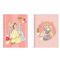 Kit c/2 caderno univ. das princesas 80 folhas - jandaia