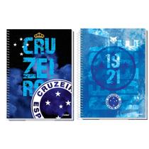 Kit c/ 2 cadernos univ. cruzeiro c/ 80 folhas - credeal