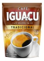 Kit c/ 2 Cafe Soluvel em Po Tradicional Iguacu Sache 40g
