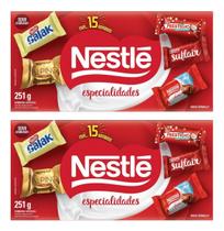 Kit C/2 Caixa De Bombom Nestlé Especialidades 251g Kit C/2 Caixa De Bombom Nestlé Especialidades 251g