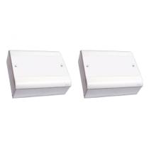 Kit C/2 - Caixa Passagem Pvc 22X18 Perlex Sobrepor Kit C/2 - Caixa Passagem Pvc 22X18 Perlex Sobrepor