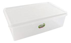 Kit c/ 2 Caixa Retangular De Plastico 3,5l Plasvale Kit c/ 2 Caixa Retangular De Plastico 3,5l Plasvale