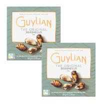 Kit c/ 2 Caixas de Chocolate Belga Guylian Bombom Pralinê Original Caixa 65g Conchinhas