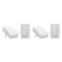 Kit C/2 - Campainha Sem Fio Qualitronix Pilha/Tomada 52 T... Kit C/2 - Campainha Sem Fio Qualitronix Pilha/Tomada 52 T...