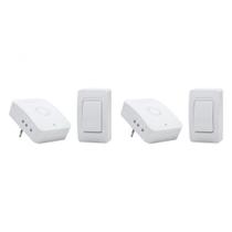 Kit C/2 - Campainha Sem Fio Qualitronix Pilha/Tomada 52 T... Kit C/2 - Campainha Sem Fio Qualitronix Pilha/Tomada 52 T...