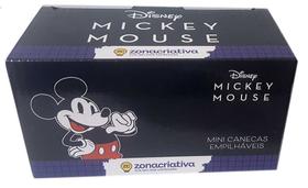 Kit c/ 2 Canecas empilháveis Disney Mickey & Minnie Mouse Cor:vermelha