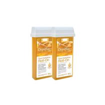Kit c/2 Cera Refil Roll On 100g - Depilflax Kit c/2 Cera Refil Roll On 100g - Depilflax
