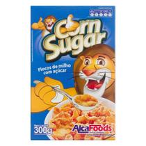 Kit c/ 2 Cereal Matinal Alcafoods corn Sugar 300g