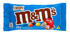 Kit c/ 2 Chocolate Ao Leite M&m's Crispy 35g