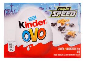 Kit c/ 2 Chocolate Kinder Ovo 40g