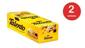 Kit c/2 Chocolate Mini Talento 15x25g - Cereais E Passas