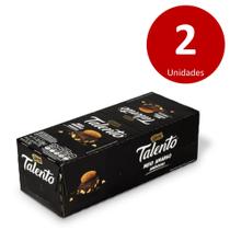 Kit c/2 Chocolate Mini Talento 15x25g - Meio Amargo - Garoto