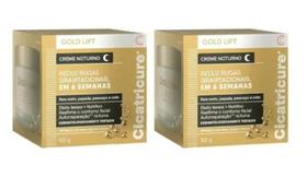 Kit c/2 cicatricure gold lift creme noturno - 50g