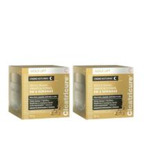 Kit c/2 cicatricure gold lift creme noturno 50g