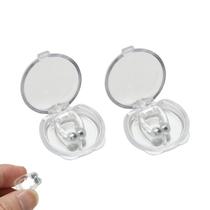 Kit C/2 Clipes Nasal Anti Ronco Magnético Respire Melhor Kit C/2 Clipes Nasal Anti Ronco Magnético Respire Melhor