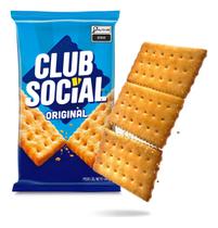 Kit c/ 2 Club Social biscoito salgado original 144g Kit c/ 2 Club Social biscoito salgado original 144g