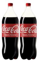 Kit C/2 Coca-cola Sabor Original Menos Açúcar 2l