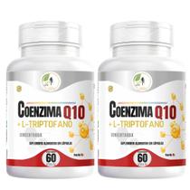 KIT C/2 Coenzima Q10 + L Triptofano 60 Cápsulas - Fits Life KIT C/2 Coenzima Q10 + L Triptofano 60 Cápsulas - Fits Life
