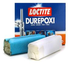 Kit c/ 2 Cola Durepoxi, Marmore Metal, Vidro, Madeira 50g