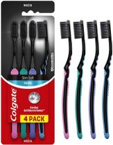 Kit c/ 2 Colgate Escova De Dente Slim Soft 4 Unidades Kit c/ 2 Colgate Escova De Dente Slim Soft 4 Unidades