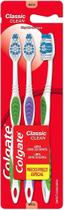 Kit c/ 2 Colgate Escova Dental Classic Clean 3un Promo Leve