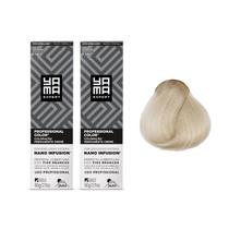 Kit C/2 Colorações Nano Infusion 12.12 Louro Extra Claro Acin Iriz