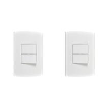 Kit C/2 - Conjunto Peesa Alfa 1505B 2 interruptores Paral... Kit C/2 - Conjunto Peesa Alfa 1505B 2 interruptores Paral...
