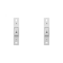 Kit C/2 - Conjunto Perlex''Branca''Sem Placa(1Campainha) ...