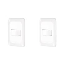 Kit C/2 - Conjunto Pial Pop 1Simp+1 Paralelo Lgx102 Branco