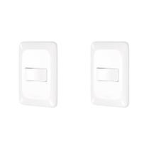 Kit C/2 - Conjunto Pial Pop 1Simp+1 Paralelo Lgx102 Branco