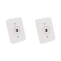 Kit C/2 - Conjunto Radial Pollar 1402025 1Tomada Fone Rj45 Kit C/2 - Conjunto Radial Pollar 1402025 1Tomada Fone Rj45